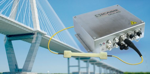 Centrale d'acquisition MDX400 pour capteurs à réseaux de Bragg